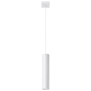 Lagos Farmhouse Cylinder Pendant – White, Single