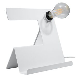 Incline Desk Lamp - White