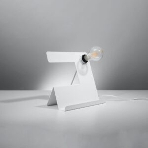 Incline Desk Lamp - White