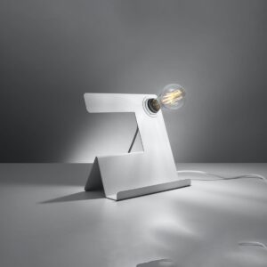 Incline Desk Lamp - White