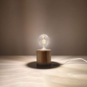 Wooden Table Lamp Salgado