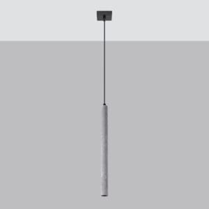 Pastelo Coastal Concrete Cylinder Pendant – Single