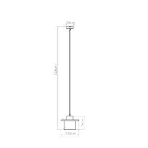 Mab Coastal Concrete & Wood Pendant