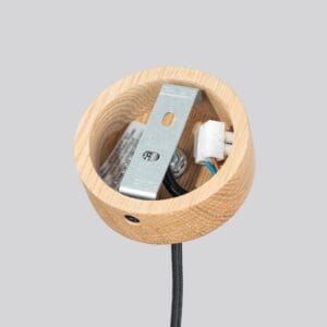 Mab Coastal Concrete & Wood Pendant