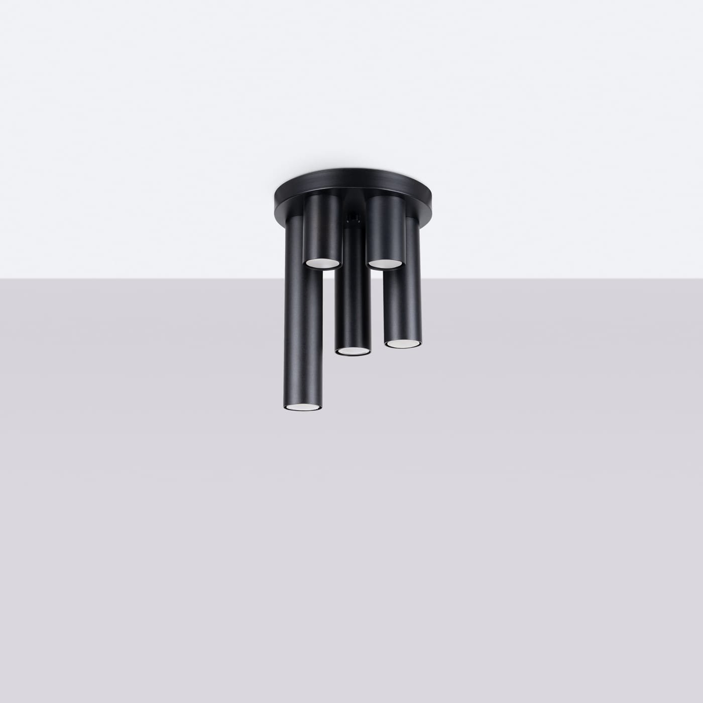 Lagos Farmhouse Round Ceiling Light – Black, 5 Light k.jpg