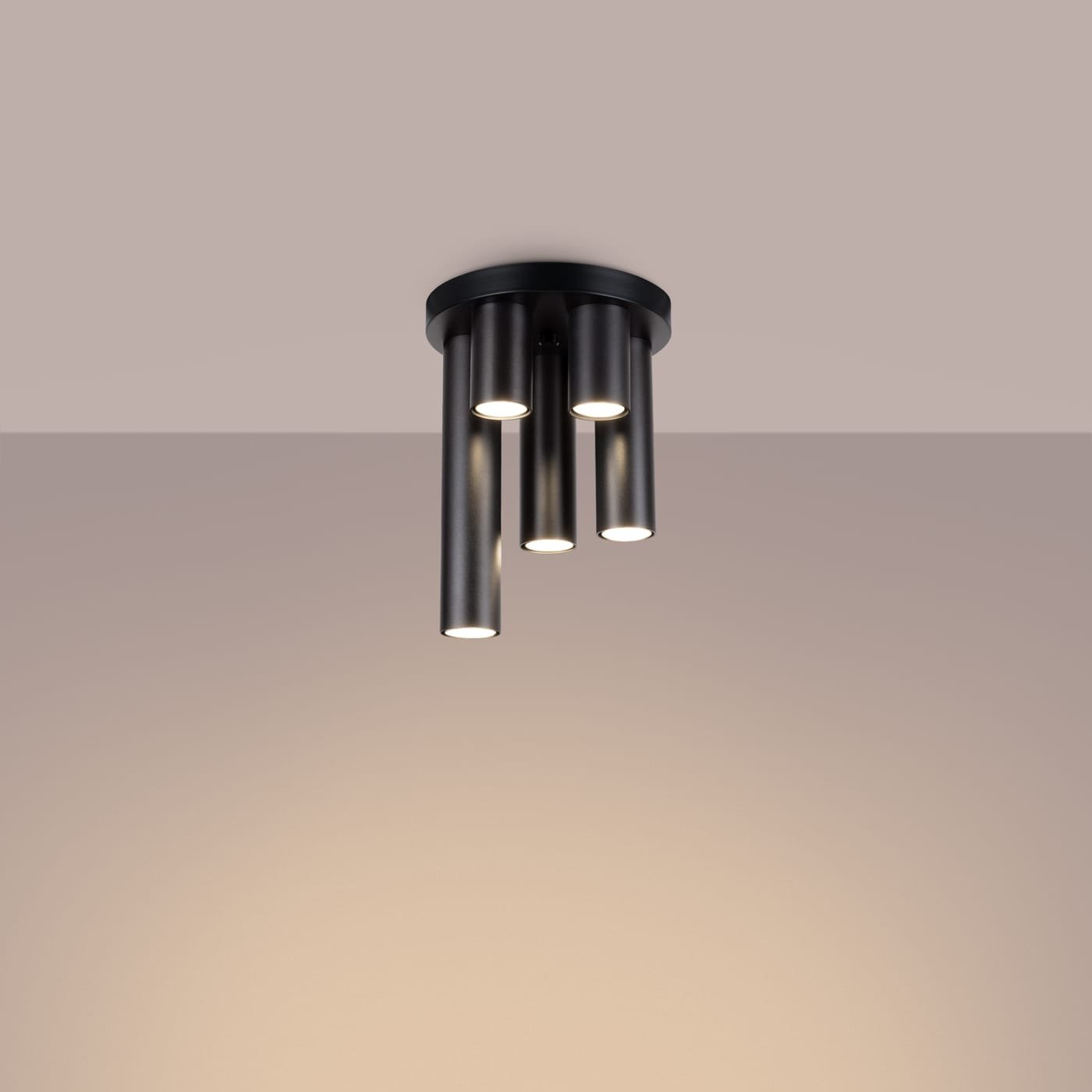 Lagos Farmhouse Round Ceiling Light – Black, 5 Light k.jpg
