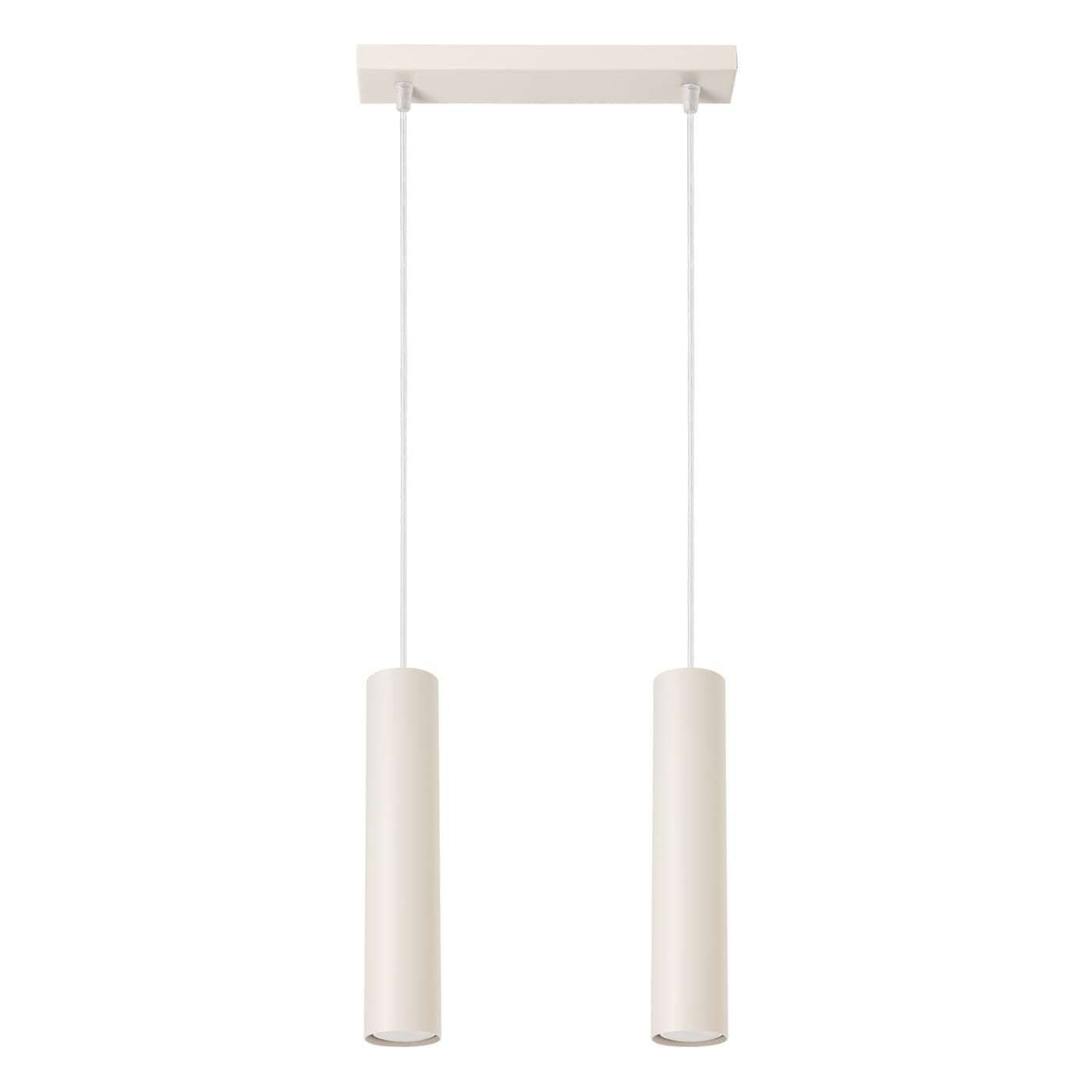 Lagos Farmhouse Cylinder Pendant – Ivory, Twin Lagos Farmhouse Cylinder Pendant – Ivory, Twin