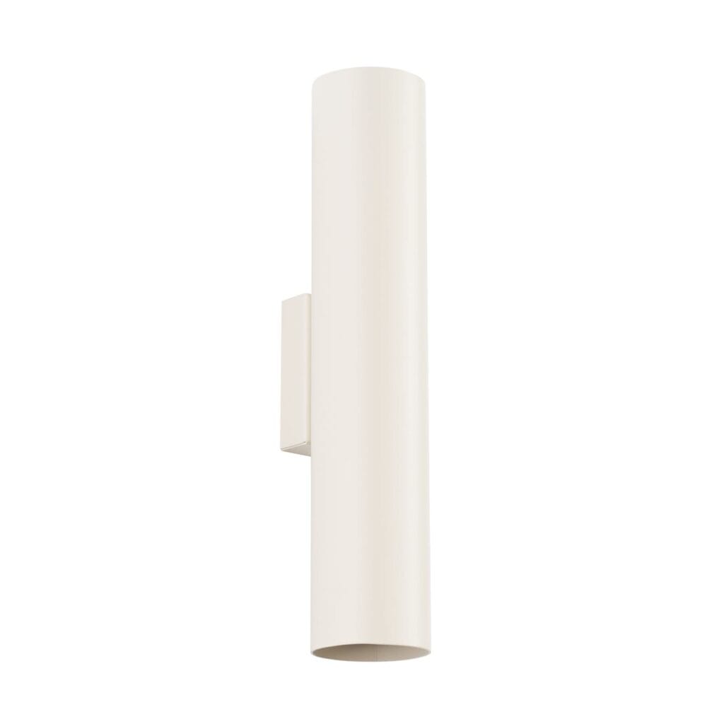 Hall & Porch Lighting Lagos Farmhouse Twin Wall Light – Ivory