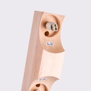 Bulbo Cottage Wood & Glass Light – Twin