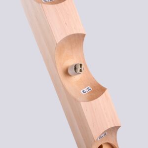 Bulbo Cottage Wood & Glass Light – Quad