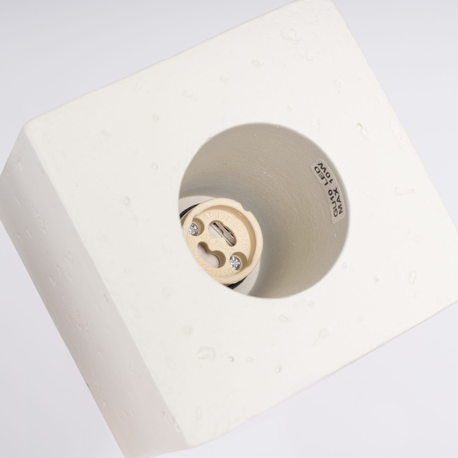Quad Coastal Sand Concrete Ceiling Light k.jpg