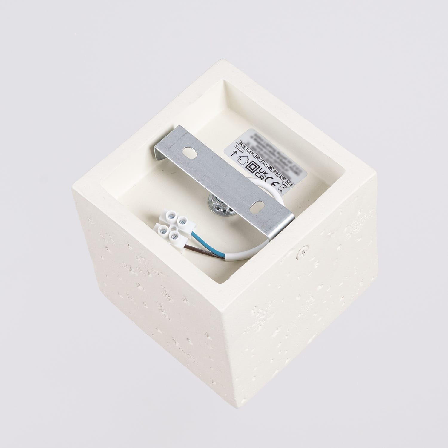 Quad Coastal Sand Concrete Ceiling Light k.jpg