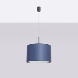 Nevia Coastal Navy Cylinder Pendant