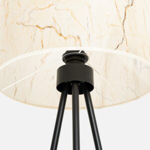 Nevia Tripod Floor Light - Marble