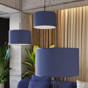 Nevia Tripod Floor Light - Navy