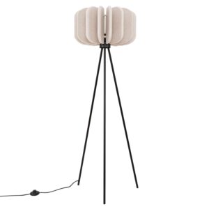 Mula Felt Tripod Floor Light - Natural