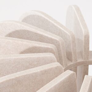 Mula Felt Tripod Floor Light - Natural