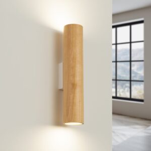 Lino Cottage Wood Wall Light