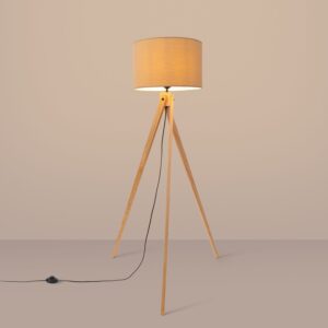 Natt Tripod Floor Light - Natural