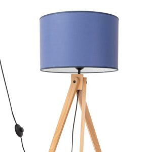 Natt Coastal Tripod Floor Light – Navy