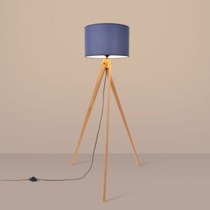 Natt Coastal Tripod Floor Light – Navy