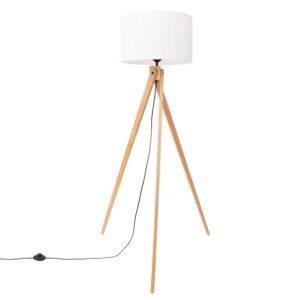 Natt Cottage Tripod Floor Light – White