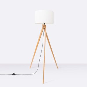 Natt Cottage Tripod Floor Light – White