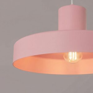Bilo Cottage Bowl Pendant – Pink