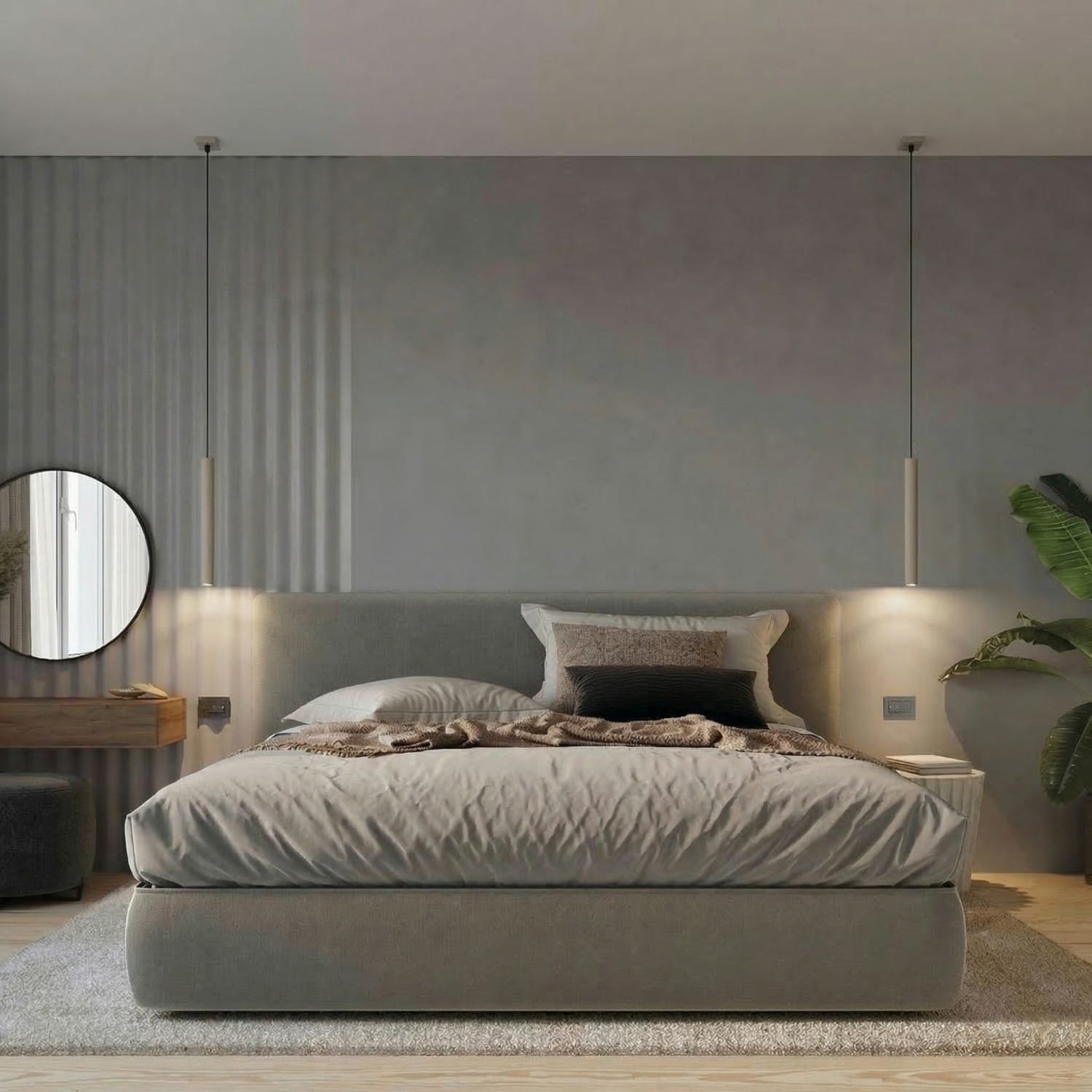 Pastelo Coastal Cylinder Pendant – Taupe k.jpg