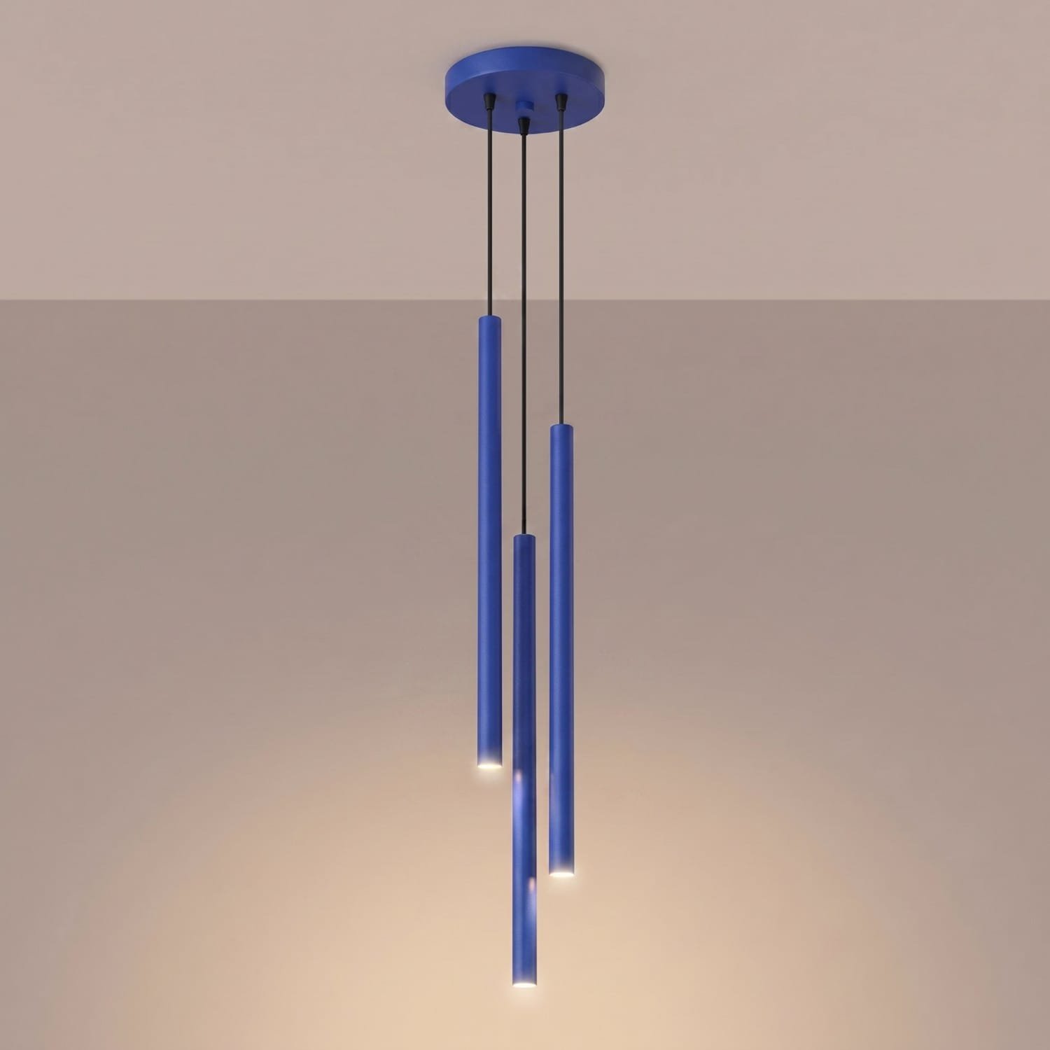 Pastelo Coastal Cylinder Pendant Cluster – Blue k.jpg