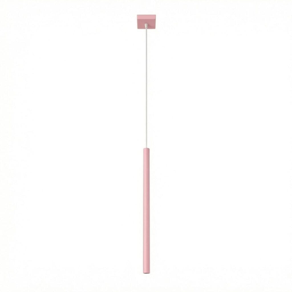 Pastelo Cottage Cylinder Pendant – Pink