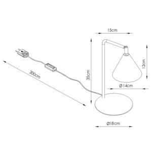 Nox Desk Light - Natural