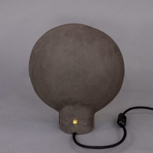 Cagliari Black Clay Ceramic Table Lamp