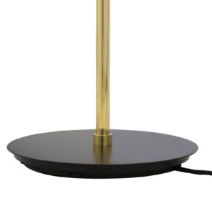 Inch Modern Floor Lamp With Choice Of Fabric Shade