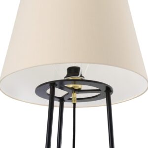 Borris Three-Legged Floor Lamp With Choice Of Fabric Shade