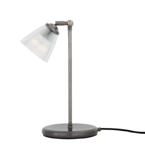 Gadar Industrial Prismatic Glass Table Lamp