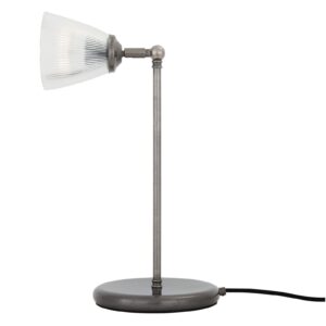 Gadar Industrial Prismatic Glass Table Lamp