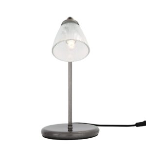 Gadar Industrial Prismatic Glass Table Lamp