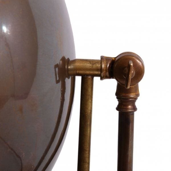 Chulainn Industrial Brass Dish Table Lamp Chulainn Industrial Brass Dish Table Lamp