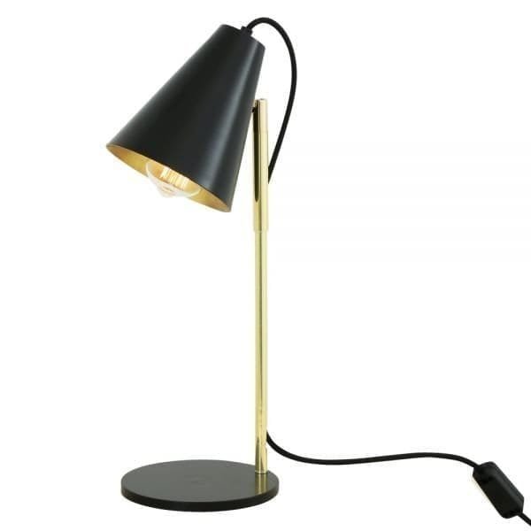 Lusaka Modern Adjustable Table Lamp with Cone Shade Lusaka Modern Adjustable Table Lamp With Cone Shade