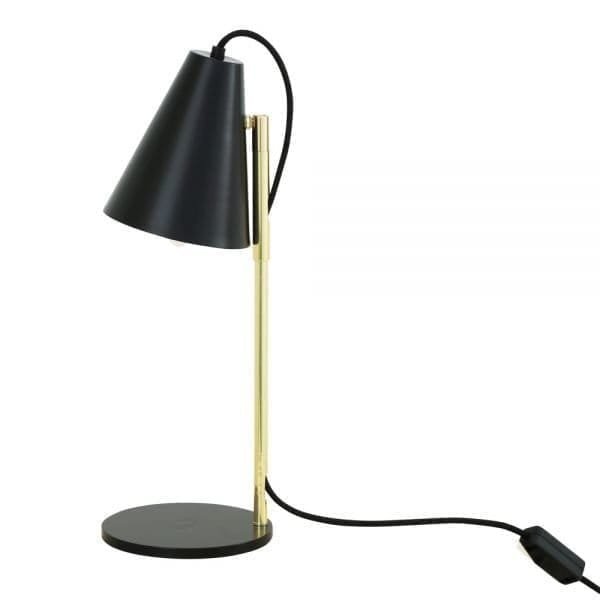 Lusaka Modern Adjustable Table Lamp with Cone Shade Lusaka Modern Adjustable Table Lamp With Cone Shade