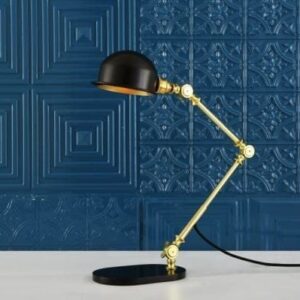 Puhos Adjustable Arm Brass Desk Lamp