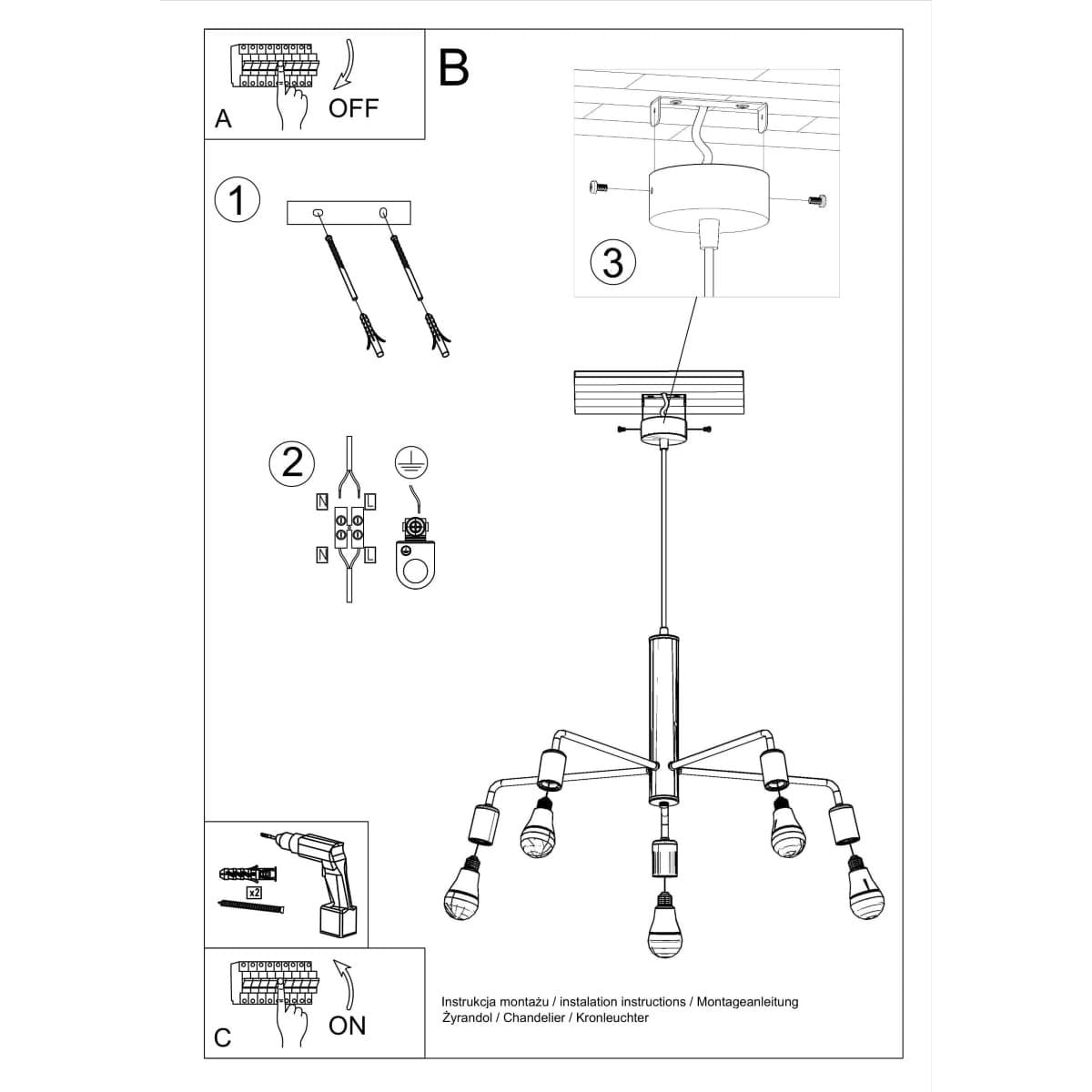 Multi Arm Ceiling Light Duomo Five Light Black Multi Arm Ceiling Light Duomo Five Light Black