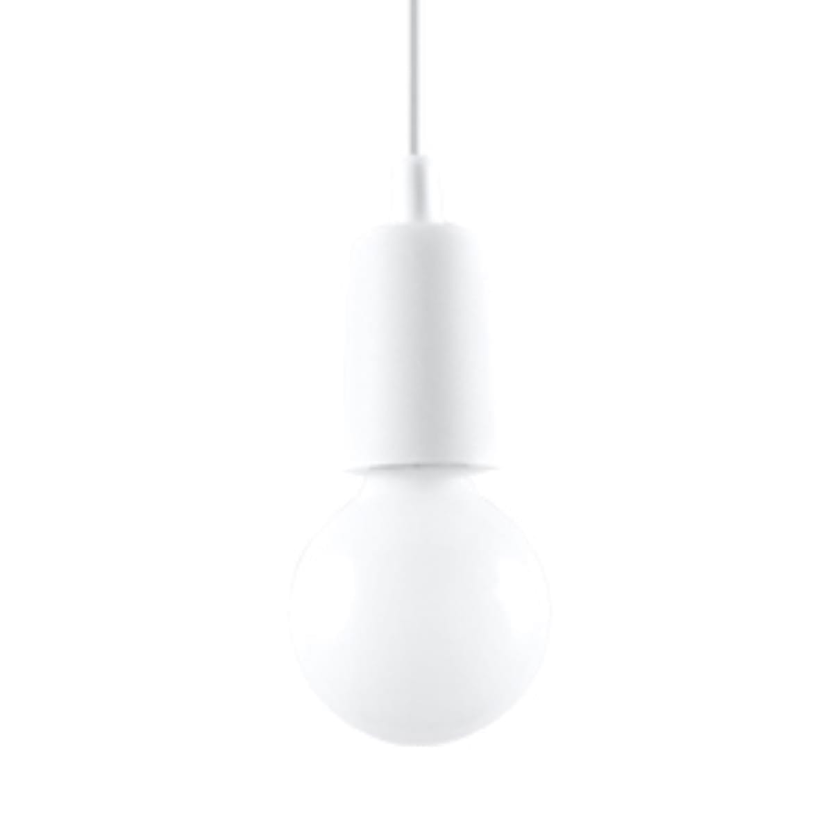 Diego Pendant Light - Single / White Diego Pendant Light - Single / White