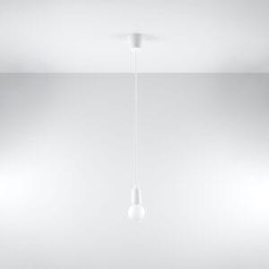 Diego Pendant Light - Single / White