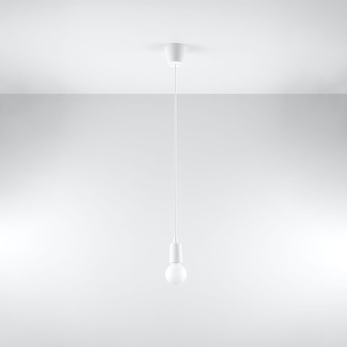 Diego Pendant Light - Single / White Diego Pendant Light - Single / White