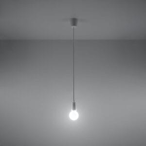 Diego Pendant Light - Single / White
