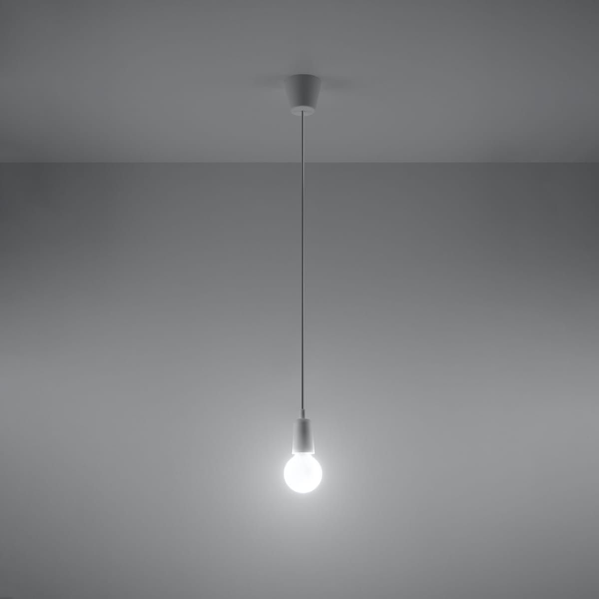 Diego Pendant Light - Single / White Diego Pendant Light - Single / White