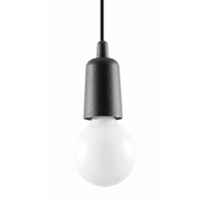 Diego Pendant Light - Single / Black