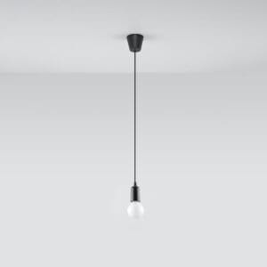 Diego Pendant Light - Single / Black